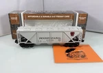 New King Rugged Rails Pennsylvania Prr 3 Bay Covered Hopper O/O-27 Gauge. Fixed Price $44.95.