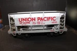 Atlas Gauge Union Pacific Hopper 26498 W/ Kaydee Couplers. Fixed Price $16.50.