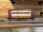 Mth Santa Fe Husky Stack Car 20-95008 O Scale. Fixed Price $45.00.