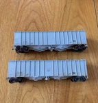2 Tangent Scale Airsides Covered Hopper Tcw Custom Nib. Fixed Price $125.00.