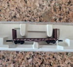 Z Scale 14602 40' Bulkhead Flat Car Pennsylvania, Micro-trains Line. Fixed Price $23.99.