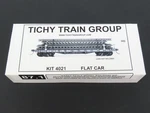 Ho Scale Tichy Train Group Kit #4021 Undecorated 40' 50-TON Flat Car. Fixed Price $19.95.