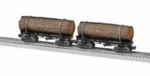 Lionel 1926590 Ny & Penna Skeleton 2-PACK #2 Flatcar Logging. Fixed Price $129.99.