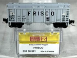 Micro-trains Z 2-BAY Covered Hopper Car Frisco 53100341. Fixed Price $22.60.