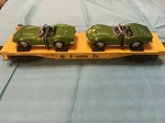Mth 30-76121 Gauge Santa Fe Flat Car W/ Two 1969 Corvettes. Fixed Price $34.99.