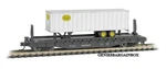 Scale 52.6' New York Central Flat Car W/35' Piggyback Trailer Bachmann 16753. Fixed Price $29.27.
