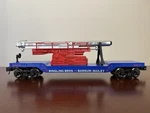 Lionel K-line Ringling Bros Human Cannonball Flatcar Gauge 6-22243 W/box. Fixed Price $82.44.
