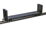 Atlas 20007090 Ho Scale Algoma Central 51' 6" Bulkhead Flat Car 2424. Fixed Price $38.69.