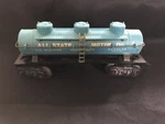 Marx 5553 Allstate Motor Oil Tank Car Blue Gauge Train Vintage. Fixed Price $14.00.