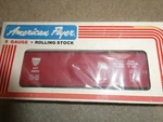 Vintage Scale American Flyer Wabash Reefer Car 6-48800 Mib. Fixed Price $24.00.