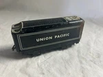 Marx 3551 Tinplate Notch Front Tender Up Black Union Pacific Train 7. Fixed Price $55.00.