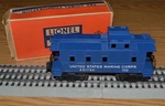 Lionel 6017-50 Marine Corps Usmc Caboose With 6017-60 Box Video. Fixed Price $103.99.