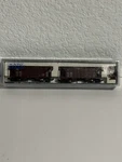 Kato At&sf Brown Ac&f 70T Closed Side Covered Hopper 2-CAR Set Gauge. Fixed Price $79.95.
