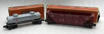 Lionel Cars O/27 Sunco Oil Tanker 6465-60 And Lehigh Valley Hopper 6436. Fixed Price $25.00.