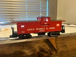 Lionel 6-19721 Gulf Mobil & Ohio 2956 Extended Vision Caboose C-8 Excellent. Fixed Price $35.00.