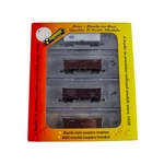 Roundhouse 89502 Atchison, Topeka, & Santa Fe Freight 4 Pack Scale Model Train. Fixed Price $79.99.