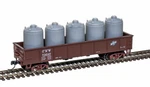 Atlas Scale 42' Steel Gondola Cement Container Load Chicago & North Western. Fixed Price $19.97.