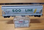 Micro-trains Scale Soo Line Bay Acf Center Flow Hopper 73469 Nos #09400150. Fixed Price $22.45.