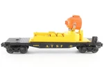 Lionel 6-26875 Santa Fe Atsf 94284 Searchlight Flatcar Black Yellow Working. Fixed Price $17.25.