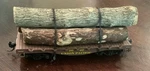 26 Roundhouse Flat Car W/ Log Load Custom Union Pacific Up 7007 Kd's. Fixed Price $16.50.