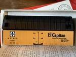 Intermountain Ho 41102-19 El Capitan Map Refrigerator Car #35757. Fixed Price $25.00.