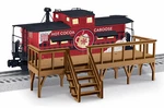 Lionel 2329170 Hot Cocoa Caboose With Deck. Fixed Price $173.79.