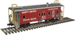 Atlas Scale Bay Window Caboose (3-RAIL) Chessie System (red/white) #C-3017. Fixed Price $74.99.