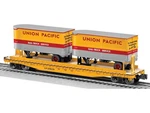 New, Lionel 6-81900 Union Pacific PS-4 Flatcar With 2 Piggyback Trailers. Fixed Price $94.99.