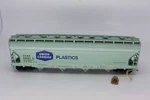 Athearn Acf 4 Bay Covered Hopper Union Carbide Ccbx 55227 (b). Fixed Price $19.99.
