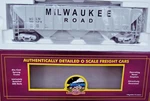 Mth Premier Scale Milwaukee Road PS-2 Cd Covered Hopper 3 Rail Nos. Fixed Price $85.00.