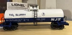 Lionel 6-17902 Jersey Zinc Tank Car-white Blue-new Box. Fixed Price $34.98.