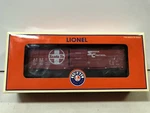Lionel Scale Santa Fe Waffle Side Boxcar 6-25009, Atsf 611482. Shock Control. Fixed Price $40.99.
