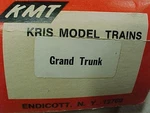 Kmt Kris Model Trains Gauge Grand Trunk Western Gtw 516143 Reefer Boxcar. Fixed Price $30.00.