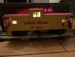 Mth Union Pacific Up Extended Vision Caboose MT9100L Scale #25214 Lighted. Fixed Price $30.00.
