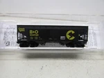 Micro Trains Baltimore & Ohio 33' 2-BAY Hopper Car # 234920 W/ Load Scale. Fixed Price $24.00.