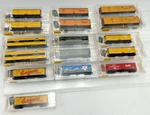 Nib Scale Micro-trains Reefer Box Cars Art, Armour, Nyc, Pfe, Pepper, Santa. Fixed Price $21.99.
