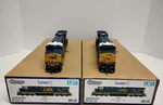 Athearn Genesis ES44DC W/tsunami ATHG83191, ATHG83192 Csx Dcc Sound Led/used Ho. Fixed Price $625.00.