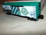 Lionel 2038040 Burlington Northern 50TH Anniversary- Made Usa Boxcar +. Fixed Price $60.00.