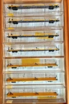 Mtl Micro-trains N-scale Flatcars, 89 Foot, Tofc See Pics/listing For Details. Fixed Price $32.00.