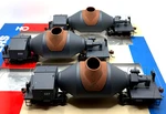 Walthers 932-3133 Gold Line Hot Bottle Car 3-PACK # 327, 359, 447. Fixed Price $179.99.