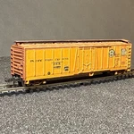Scale Ahm Minitrains Pacific Fruit Express Reefer #45698. Fixed Price $11.43.
