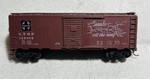 Athearn Atsf - Santa Fe 40' Box Car # 145385 Ho Scale. Fixed Price $9.50.