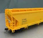 Accurail C&nw Acf 3-BAY Centerflow #2006.2 Built Yellow HO0374. Fixed Price $19.98.