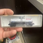 Scale "brea Chemical" Single Dome Tank Car Model Power New 83758. Fixed Price $25.00.