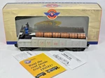 Lionel 6-19877 Santa Fe Operating Barrel Ramp Car Postwar Celebration Series. Fixed Price $39.95.