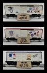 Lot Of Mlb Lionel Boxcars. 6-9624, 6-9625, 6-9362. Fixed Price $64.99.