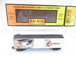 Mth Trains Railking 30-74183 2004 Christmas Boxcar- 0/027- New- Sh. Fixed Price $34.95.