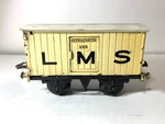 Vintage Hornby Meccano Gauge "lms" Refrigerated Goods Van / Boxcar. Fixed Price $34.99.