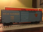 Lionel 6-27263 Polar Railroad Scale PS-1 Box Car #1225. Fixed Price $59.00.