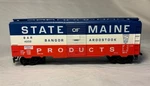State Of Maine Box Car - Gauge Roundhouse Freight Train Model Railroad. Fixed Price $7.50.